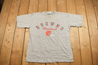 Vintage 1990s Cleveland Browns NFL Graphic T-Shirt