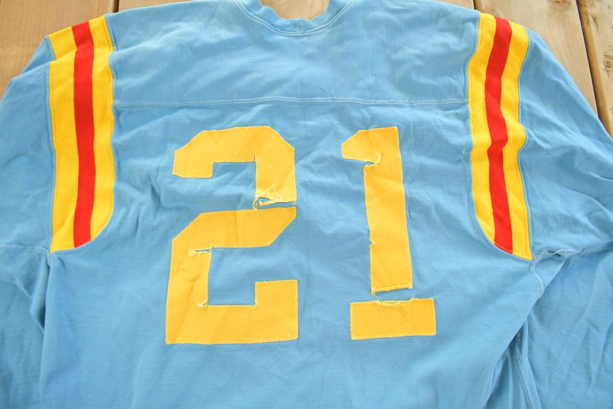 Vintage 1950s Emery Johnson Sporting Goods Football Jersey Men's L
