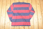 Vintage 1990s Kodiak Striped Grunge Crewneck Shirt Men's M