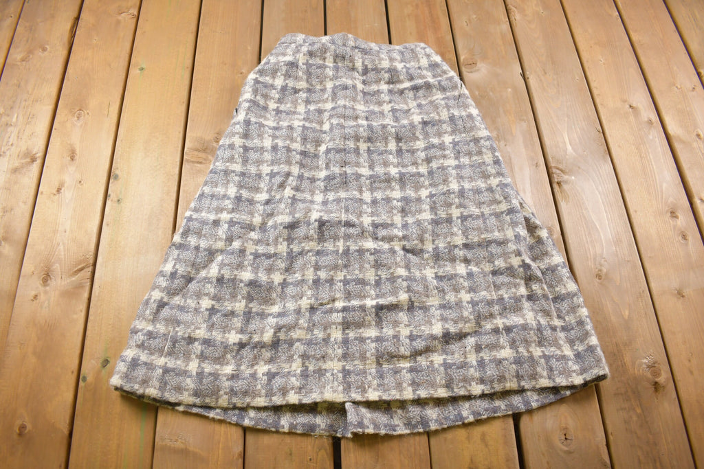 True Vintage 1970s Wool Skirt