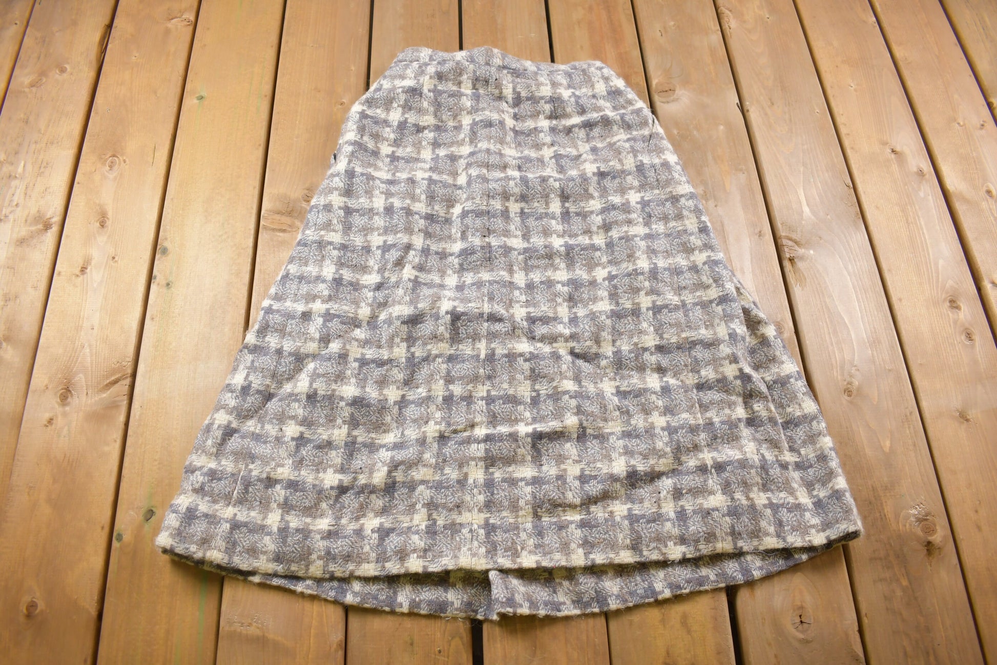 True Vintage 1970s Wool Skirt