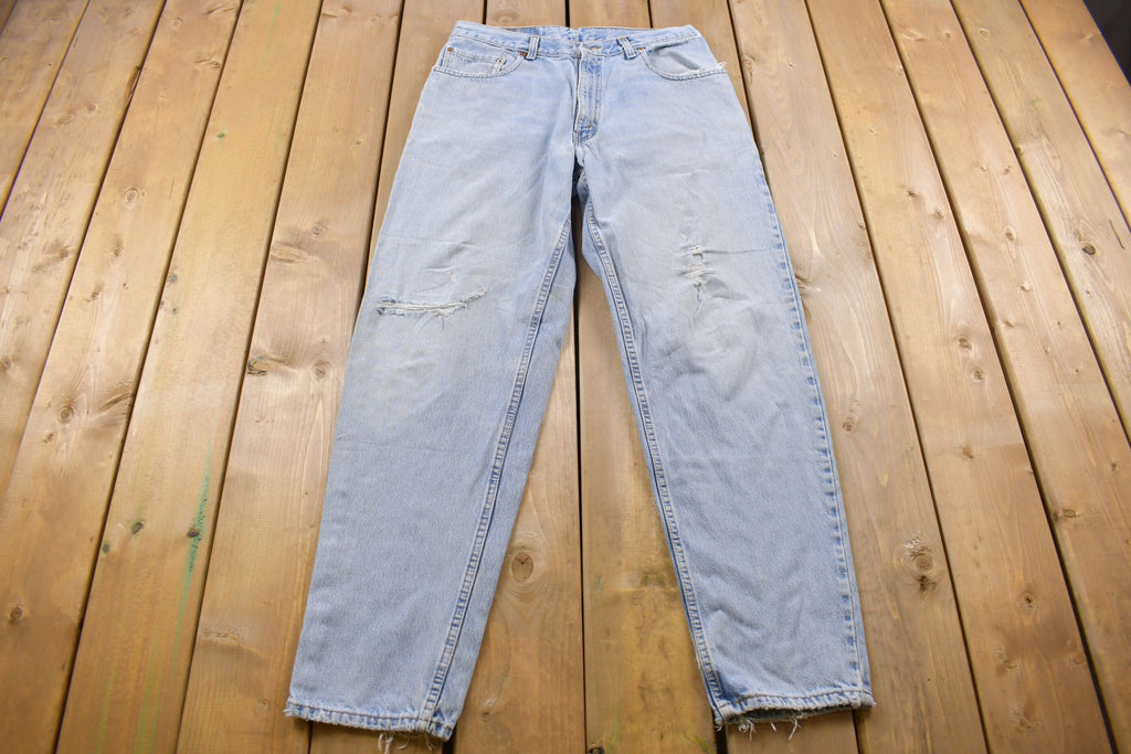 Vintage 1990s Levi's 560 Red Tab Jeans Size 32 x 32
