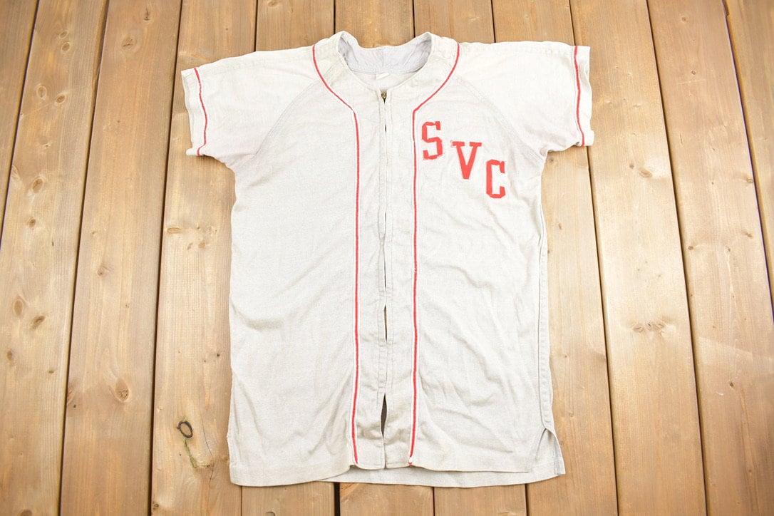 Vintage 1950s Southern SVC Baseball Jersey / Streetwear / True Vintage Jersey / Made In USA / 1950s Jersey / Number 20