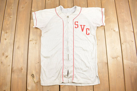 Vintage 1950s Southern SVC Baseball Jersey / Streetwear / True Vintage Jersey / Made In USA / 1950s Jersey / Number 20