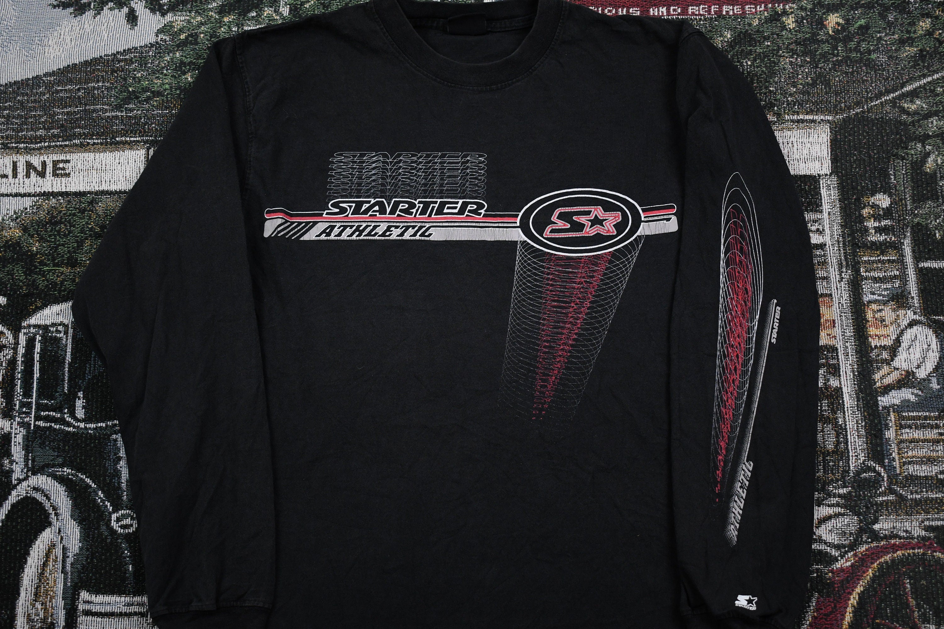 Vintage 1990s Starter Sportswear Long Sleeve T-Shirt