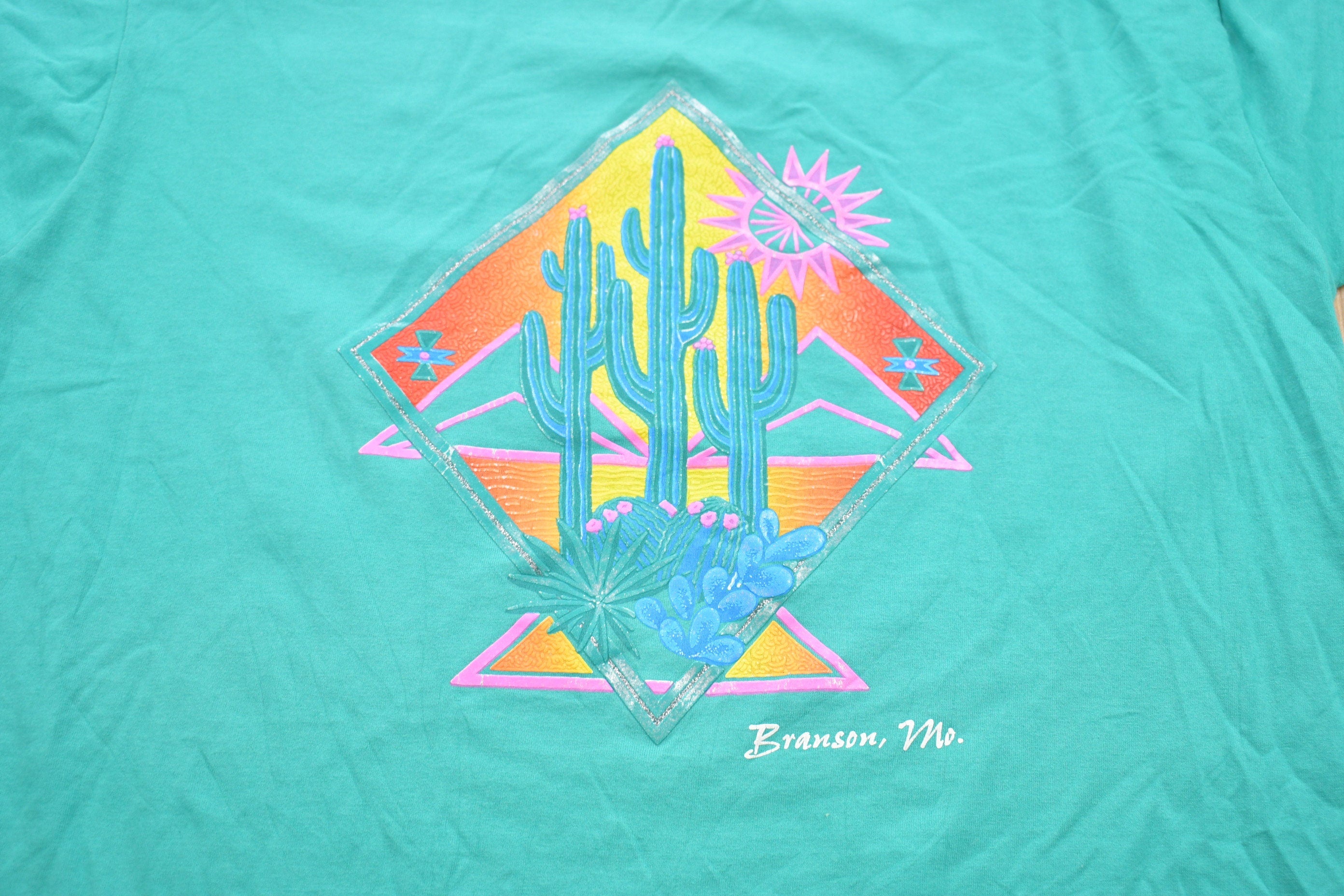 Vintage 1990s Branson Montana Graphic T-Shirt