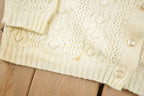 Vintage 1980s Knit Cardigan Sweater