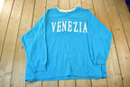 Vintage 1990s Venezia Crewneck Sweatshirt Made In USA Mens 3X