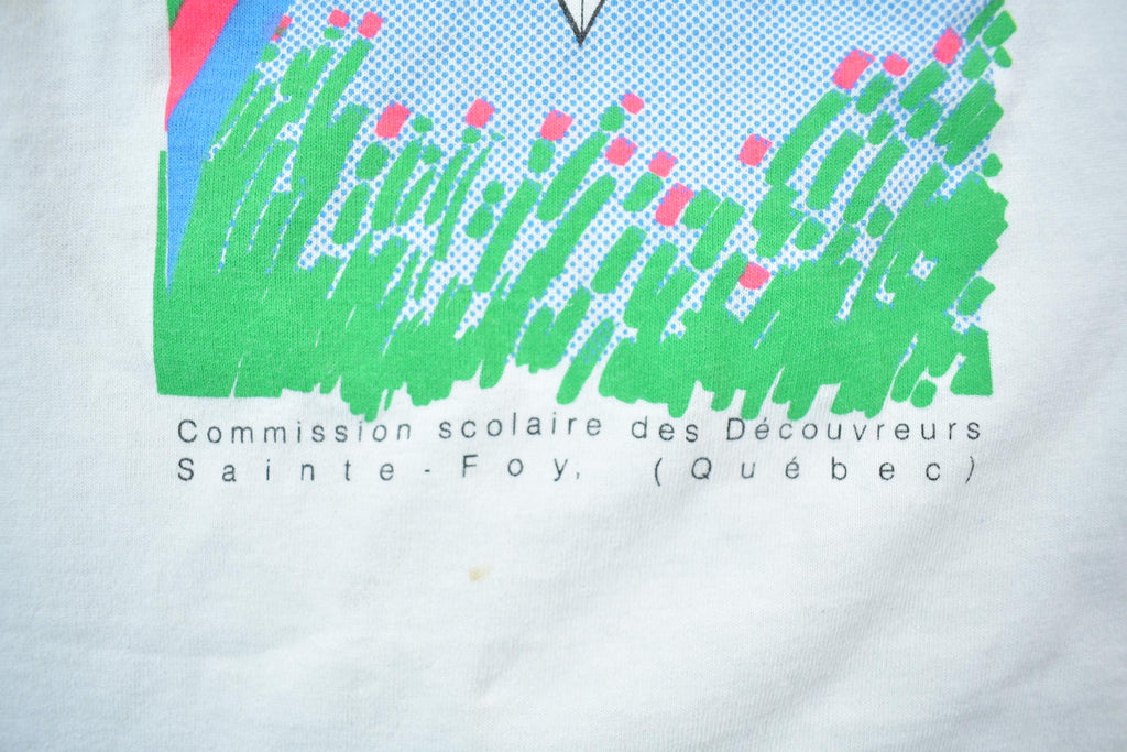 Vintage 1990s Fernand Seguin Sainte Foy Quebec Souvenir T-Shirt