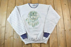 Vintage 1990s Timeout Dan Taylor Spirit Of The Wolf Outdoorsman Crewneck Sweatshirt