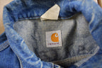 Vintage 1980s Carhartt Medium Wash Jean Jacket