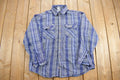 Vintage 1990s Carhartt Plaid Flannel Button Up Shirt