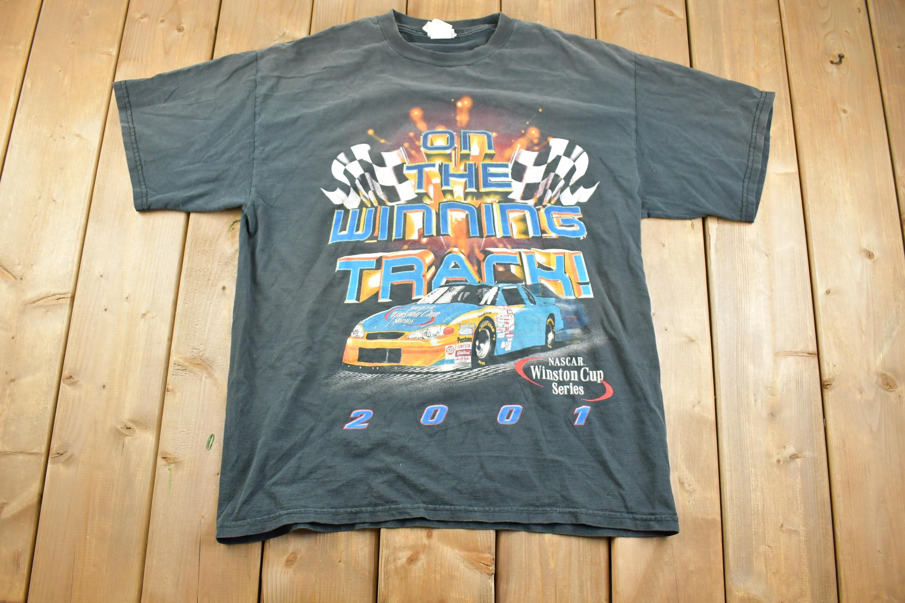 Vintage 2001 Nascar Winston Cup Series Graphic T-Shirt