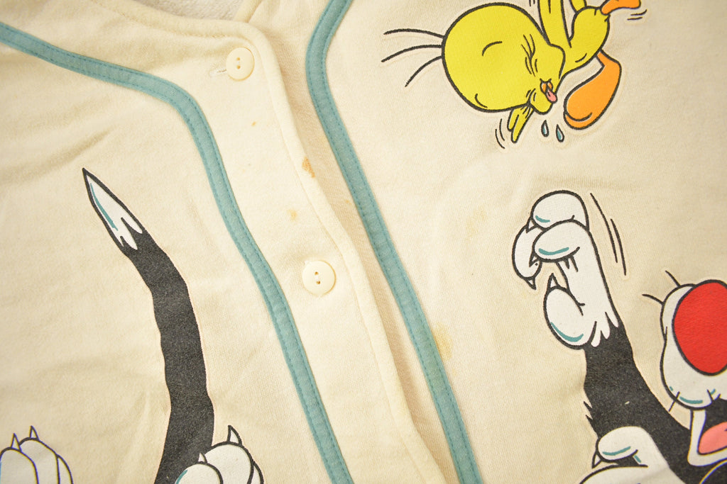 Vintage 1995 Looney Tunes Baseball Jersey Shirt