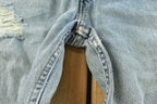 Vintage 1990s Levi's 505 Regular Straight Fit Denim Blue Jeans Men's 32 x 29 / 90s Levi's / Streetwear / Made in USA