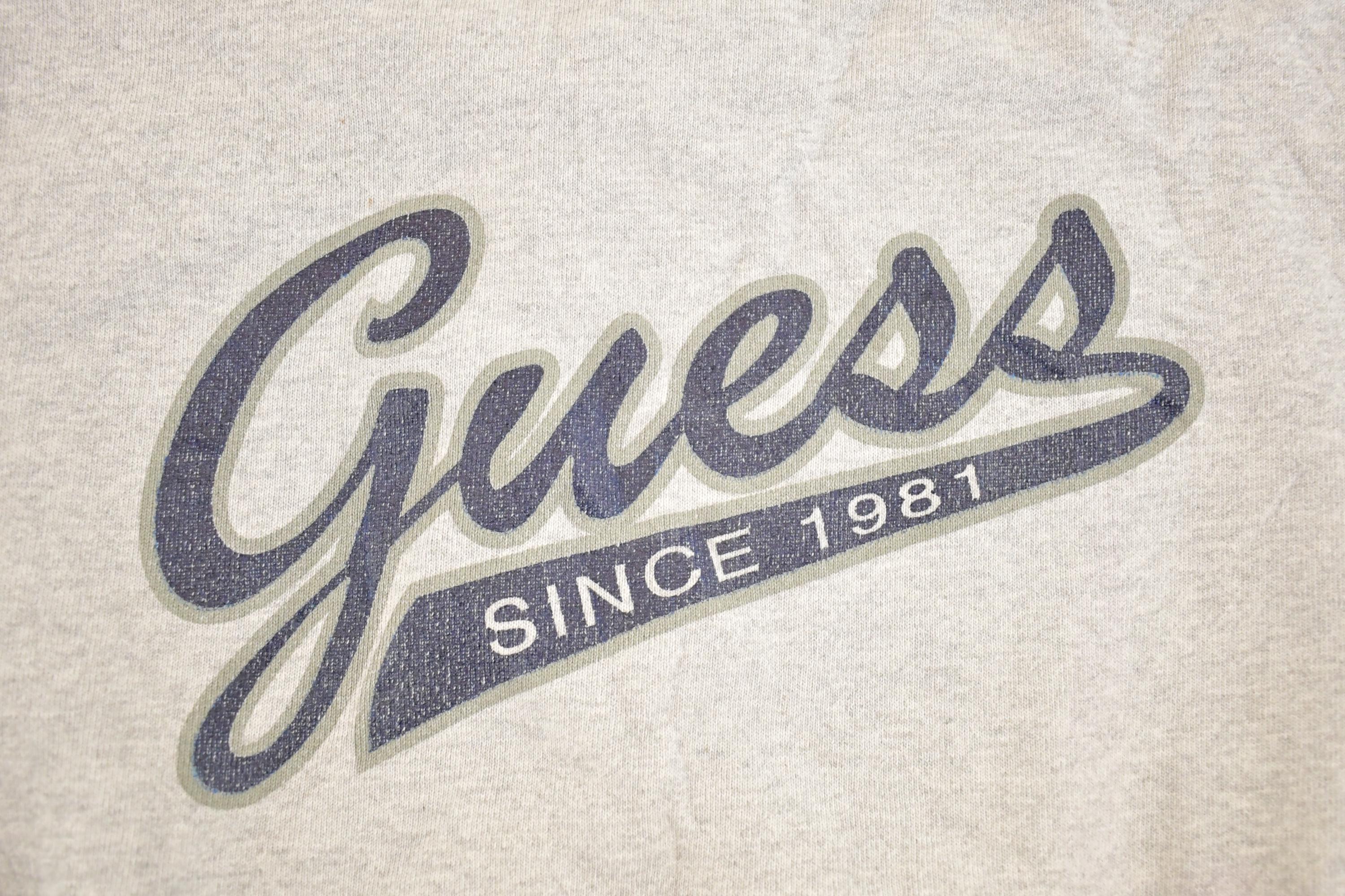 Vintage 1990s Guess Jeans Souvenir Crewneck Sweatshirt Men's S /