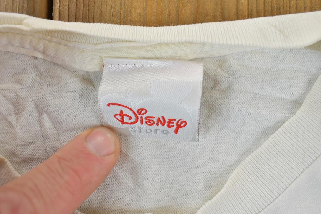 Vintage 1990s Disney Store Tigger Cartoon Promo T-Shirt