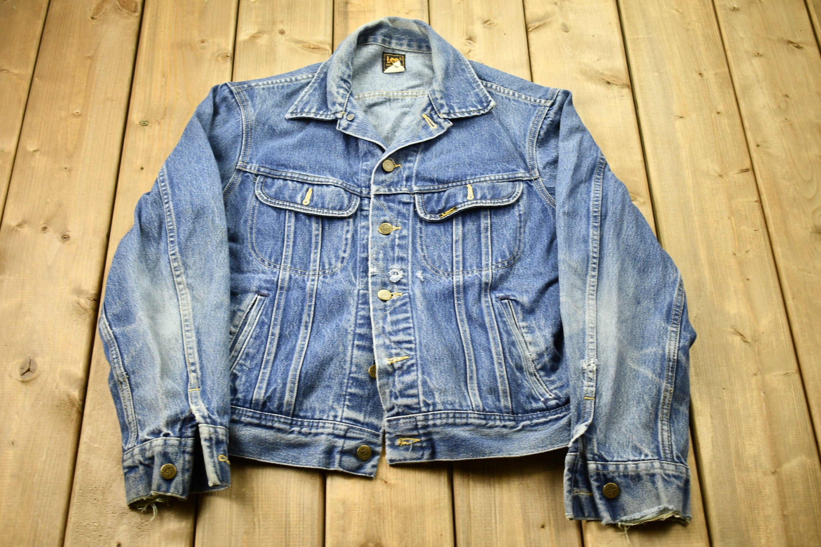 Vintage 1980s Lee Denim Jean Jacket