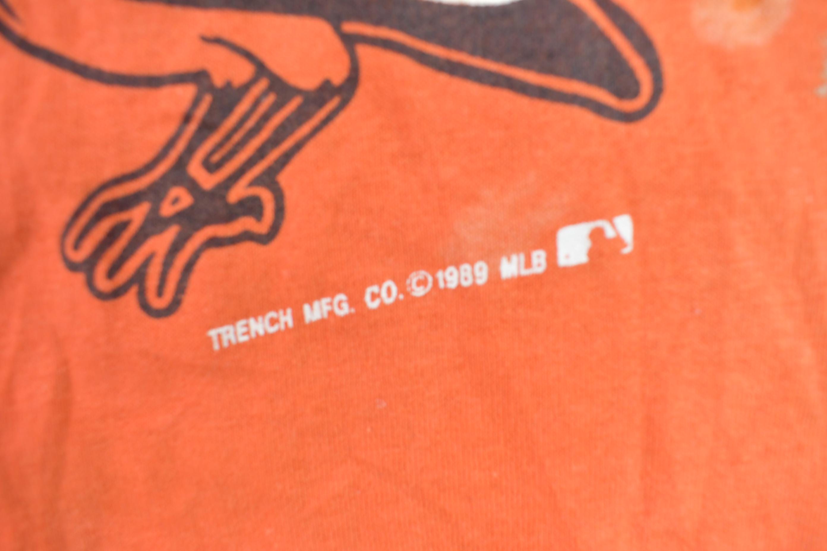 Vintage 1989 Baltimore Orioles MLB Baseball Graphic T-Shirt