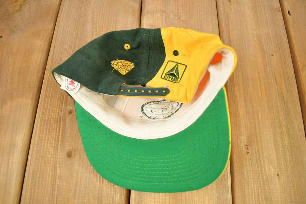 Vintage 1990s Green Bay Packers NFL Two-Tone Snap Back Hat