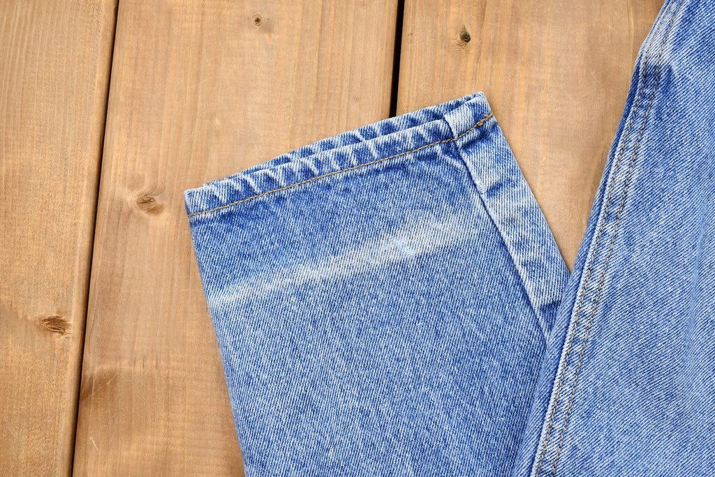 Vintage 1990s Distressed Concept XXV Light Wash Tapered Mom Jeans