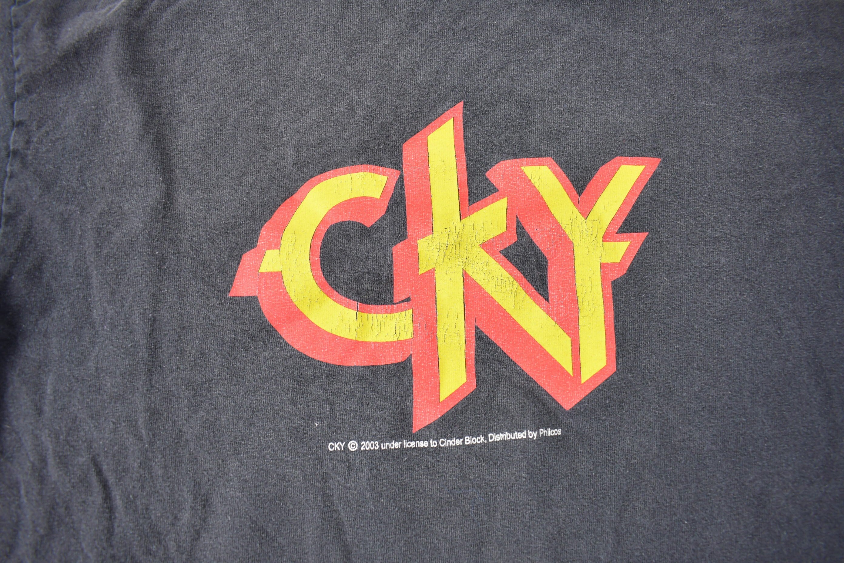 Vintage 2003 CKY Graphic American Rock Band Tee Small