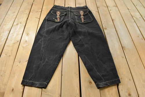Vintage Y2K Paco Baggy Denim Jeans Men's 34 x 32 / American Vintage Jeans / Sun Faded / Streetwear / Vintage Pants / Plated / Black Jeans