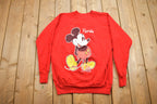 Vintage 1990s Velva Sheen Mickey Mouse Disney Florida Crewneck