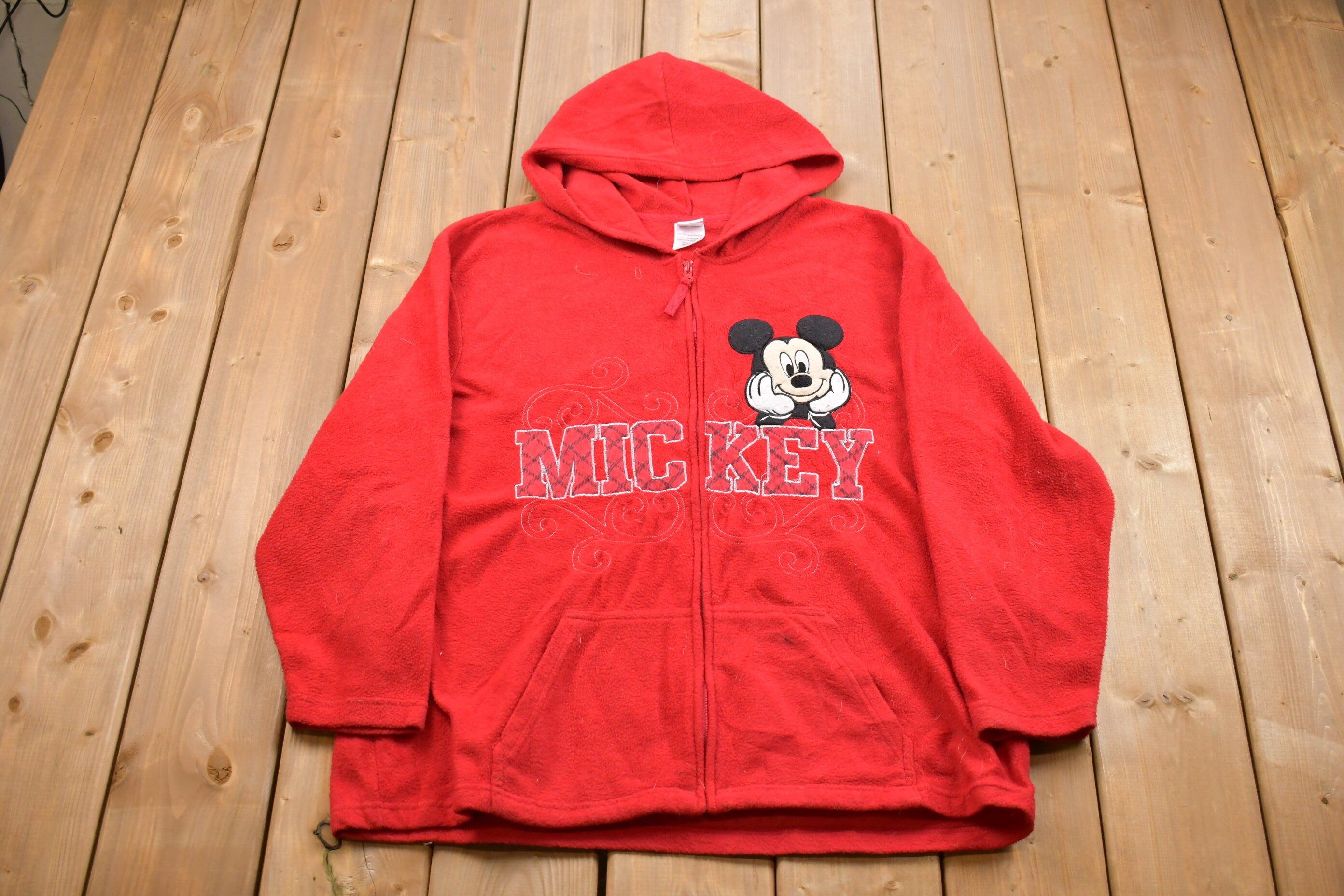 Vintage 1990s Mickey Mouse Graphic Hoodie