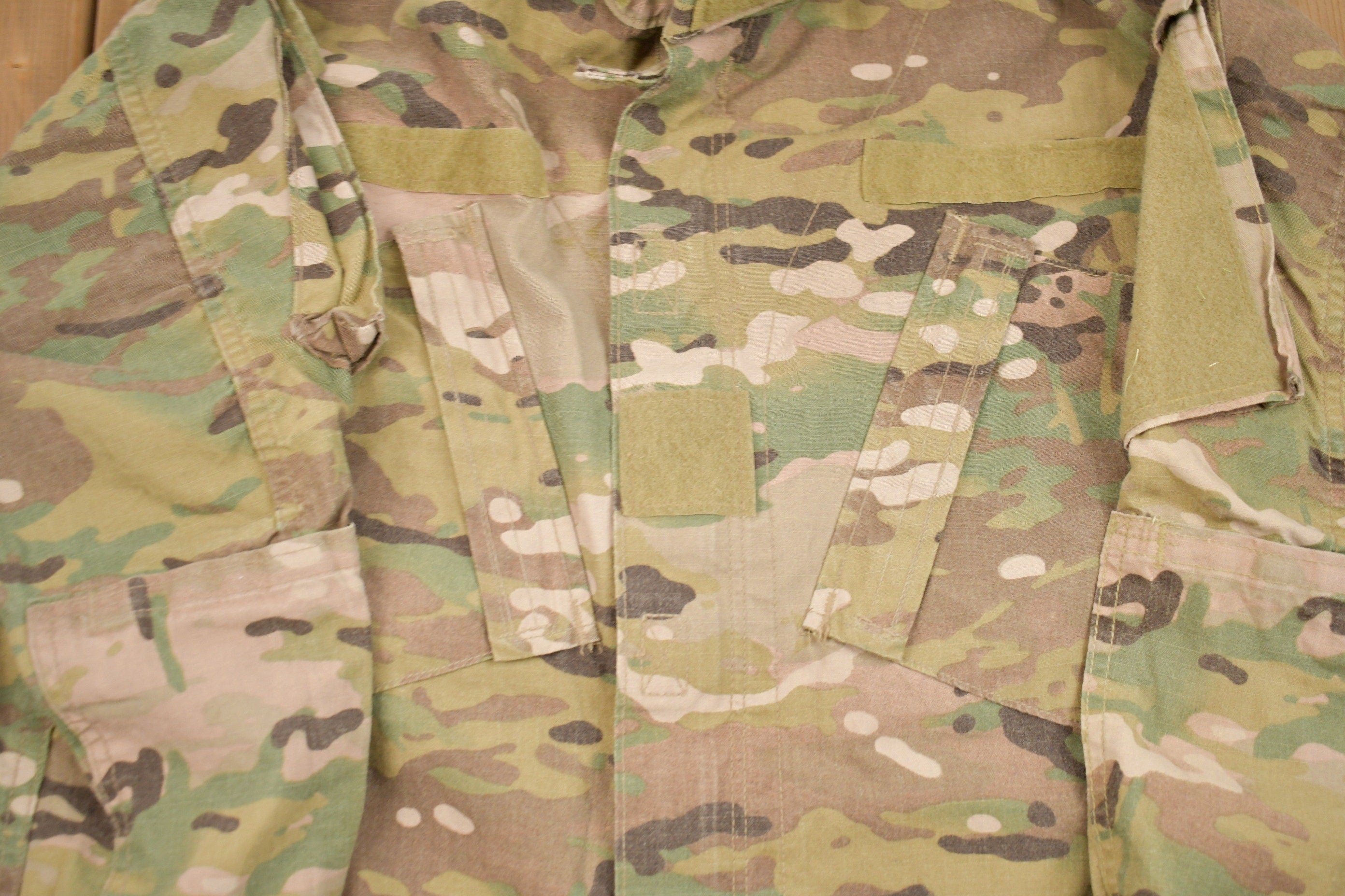 Vintage 2001 Military Camo Field Jacket