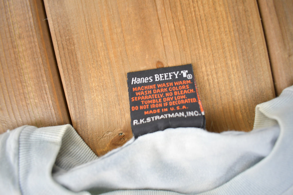 Vintage 1991 Rocky's Harley Davidson London Ontario Tie Dye Eagle Graphic Single Stitch T-Shirt Made In USA