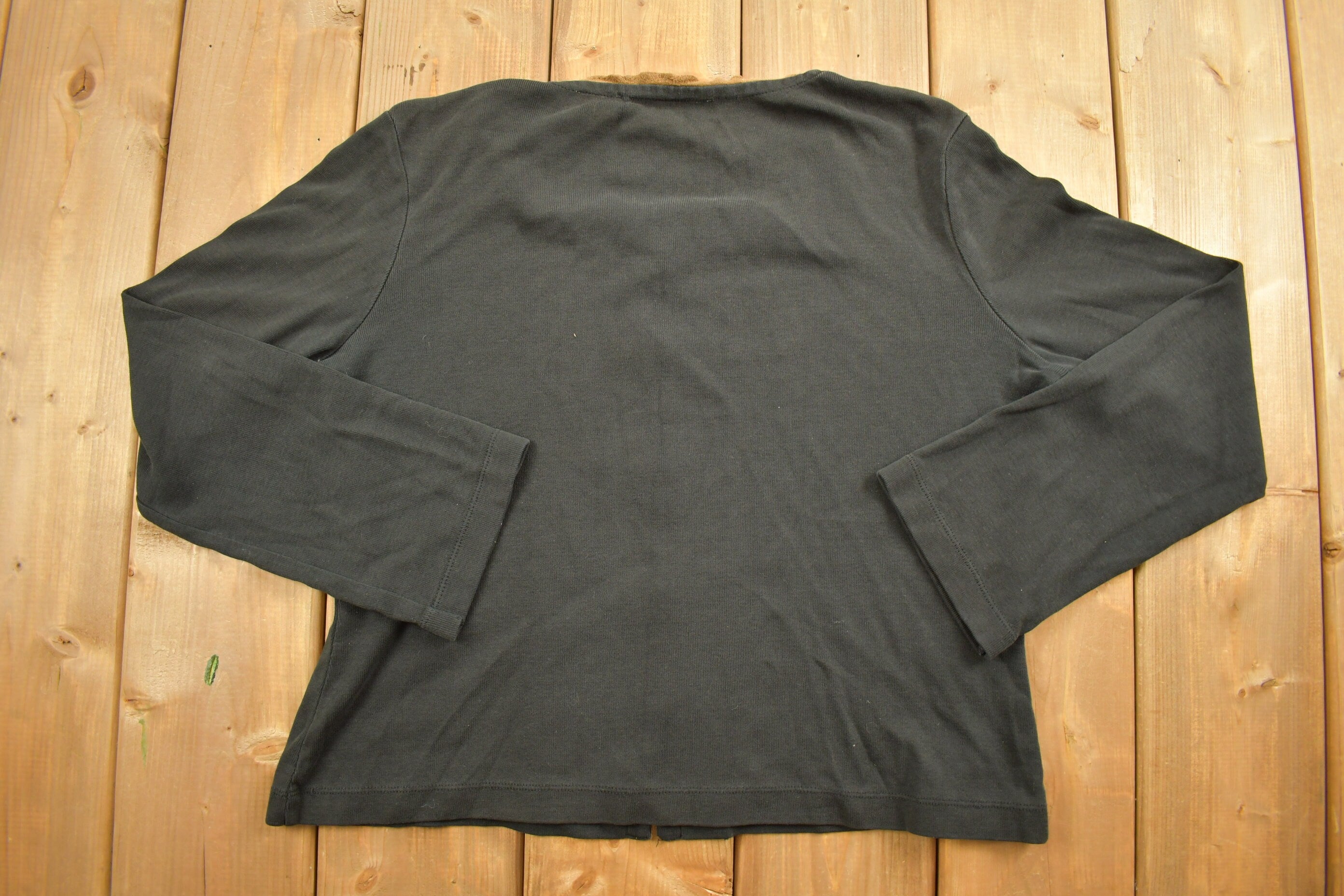 Vintage 1990s Jessica Sport Knit Cardigan Sweater