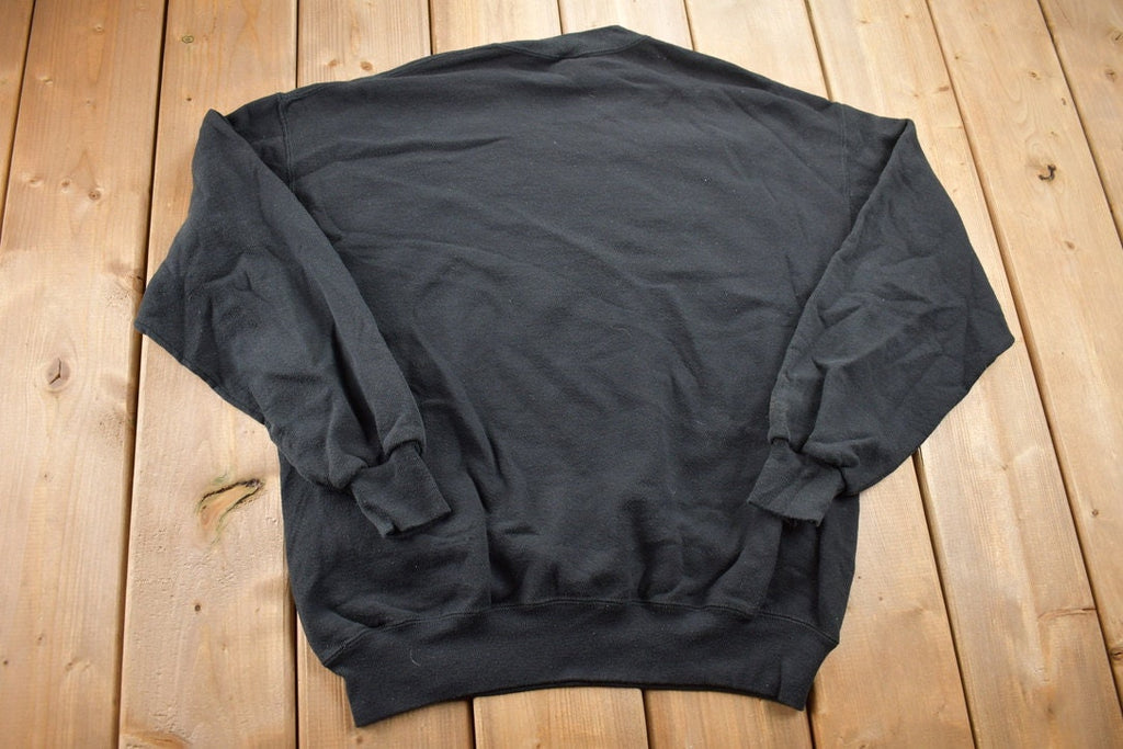 Vintage 1990s MGM Metro Goldwyn Mayer Trademark Crewneck Sweatshirt / 90s Crewneck / Made In USA / Metro Goldwyn Mayer
