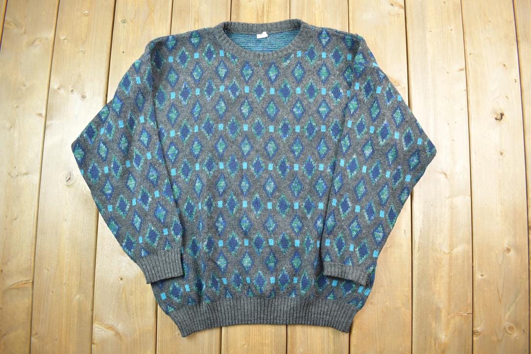 Vintage 1990s Knit Crewneck Sweater