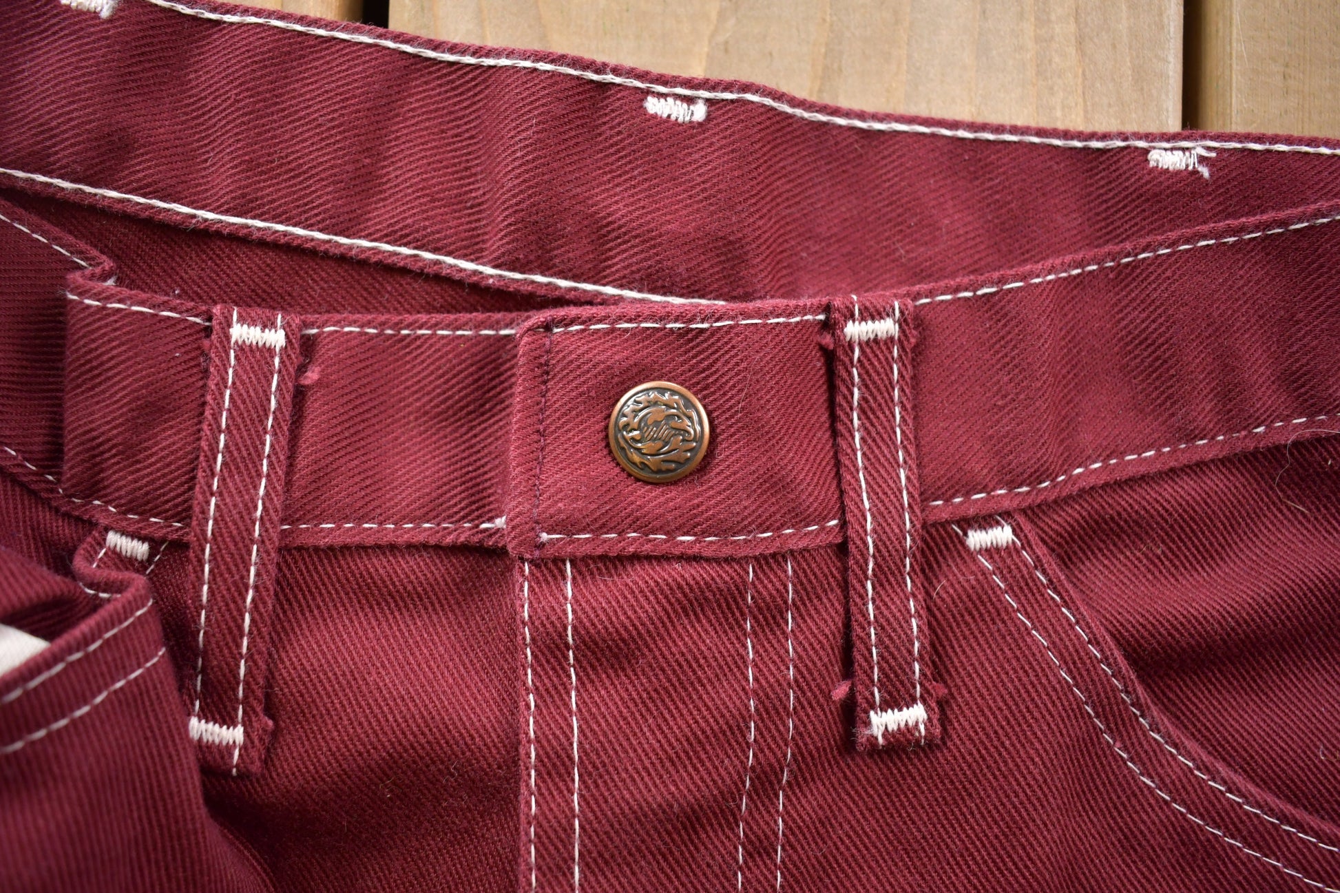 Vintage 1970s JC Penny Bell Bottom Denim Jeans Size 26 x 27