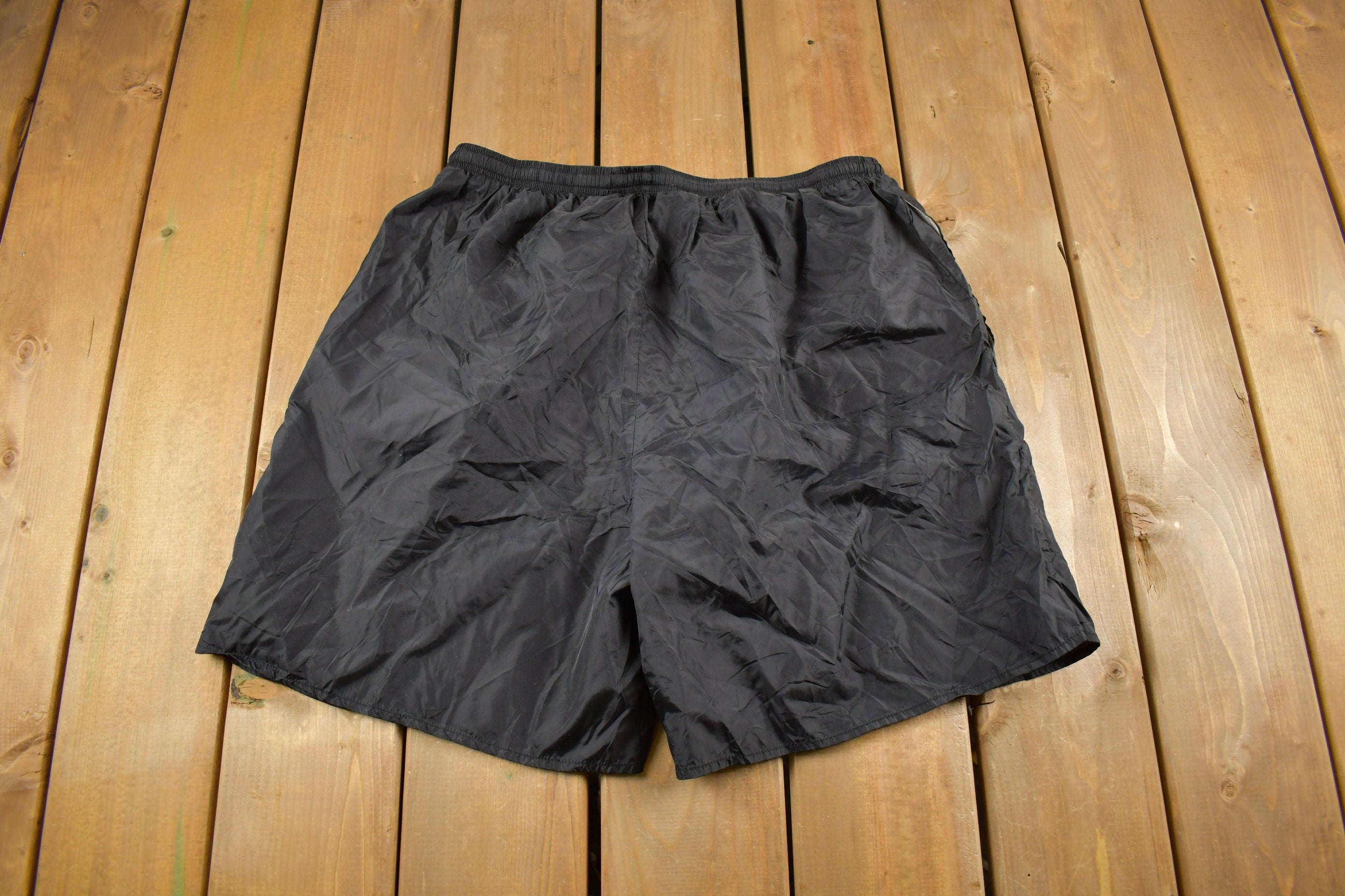 Vintage Y2K Nike Mini Swoosh Swimming Trunks Size XL
