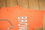Vintage 1990s Cleveland Browns NFL Logo 7 Graphic T-Shirt