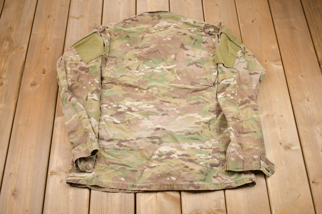 Vintage 2001 Military Camo Field Jacket