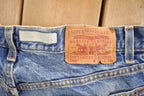 Vintage 1990s Levi's 550 Relaxed Fit Medium Wash Jeans Size 34 x 30