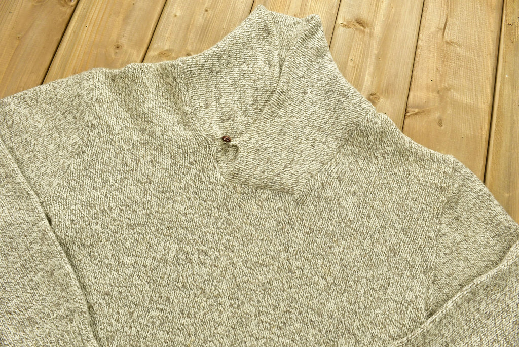 Vintage 1980's LL Bean Knitted Sweater /