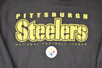 Vintage 1990s Pittsburgh Steelers NFL Hoodie Sweatshirt Mens L