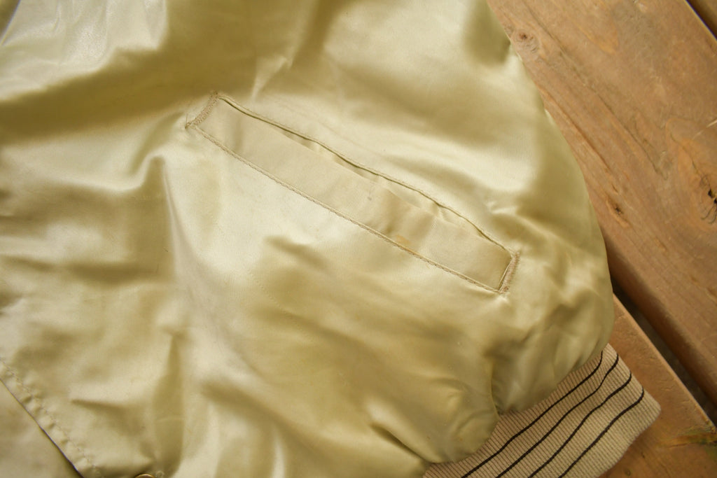 Vintage 1990s Eastern Kansas Livestock West Ark Satin Jacket