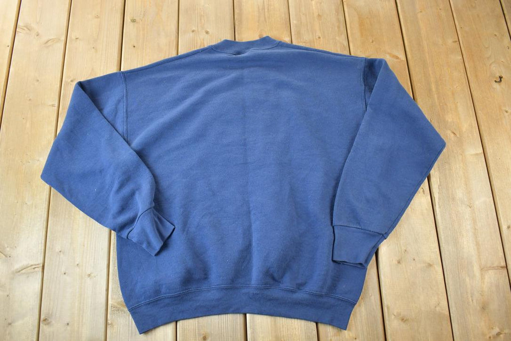 Vintage 1990s New York Big Apple Souvenir Crewneck Sweatshirt Made In USA