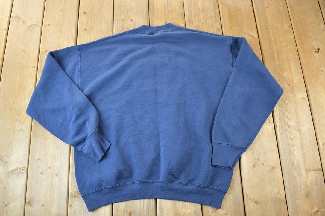 Vintage 1990s New York Big Apple Souvenir Crewneck Sweatshirt Made In USA