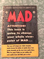MAD Comic #17 Nov 1954 by Harvey Kurtzman Very Rare Vintage, 3 Good Minus