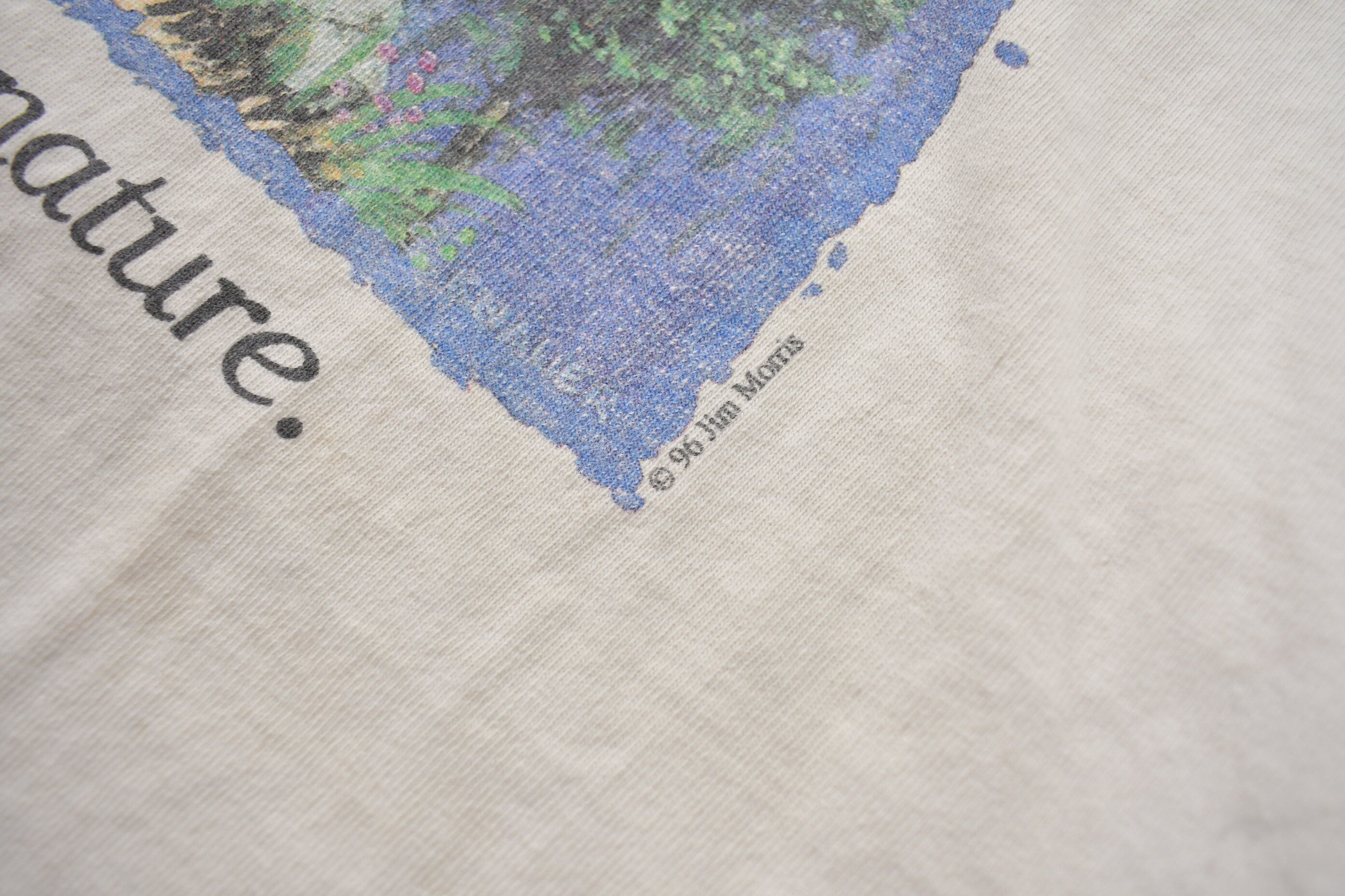 Vintage 1990s Goat Bike Find Your Wild Side in Nature Graphic T-Shirt