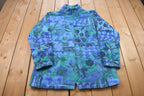 Vintage 1990s Alfred Dunner Zip Up Fleece Sweater