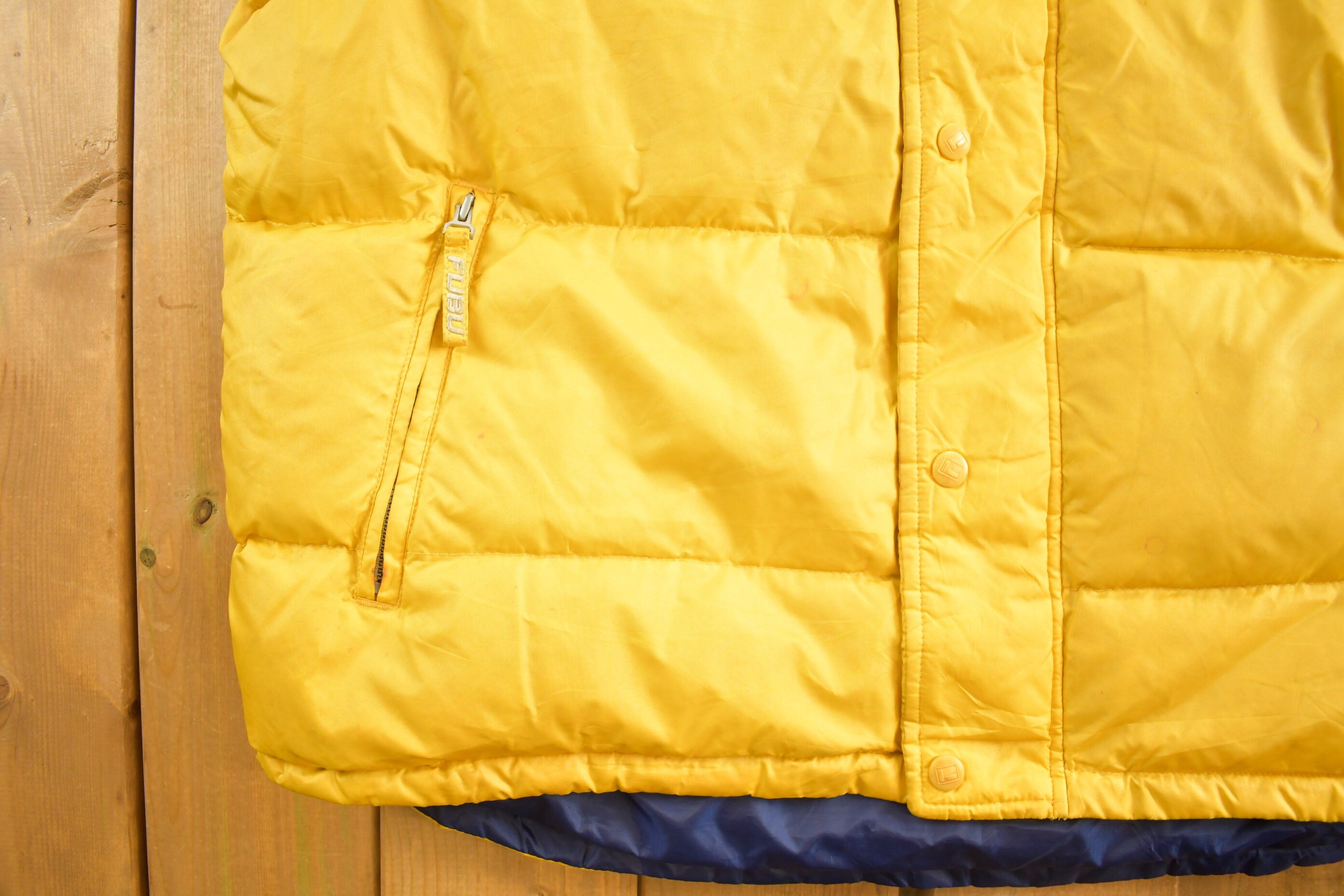 Vintage 1990s Fubu Jeans Puffer Vest