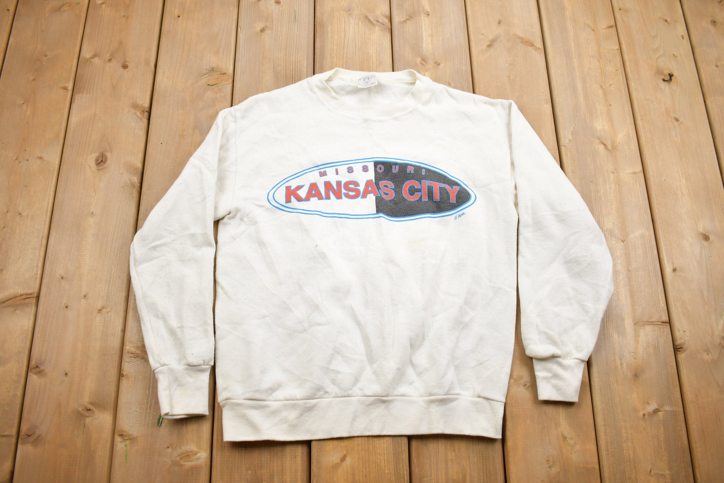 Vintage 1990s Kansas City Missouri Crewneck Sweatshirt