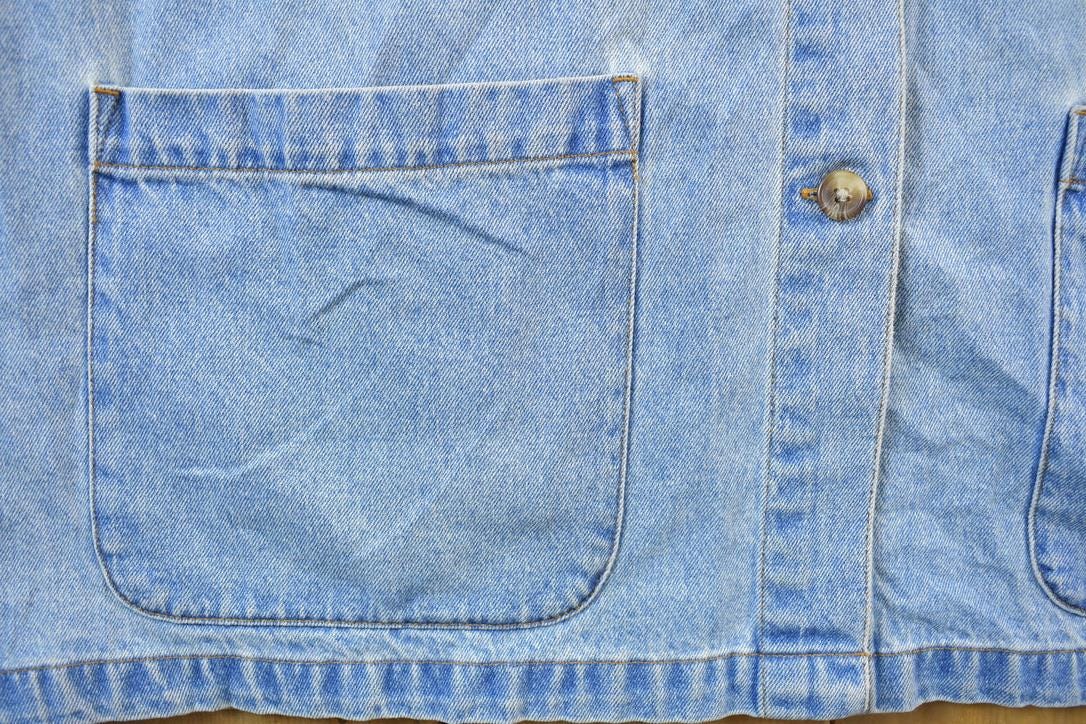 Vintage 1990s Cabin Creek Denim Button Up Shirt